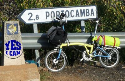 ¿El Camino de Santiago en bicicleta de 16 pulgadas?